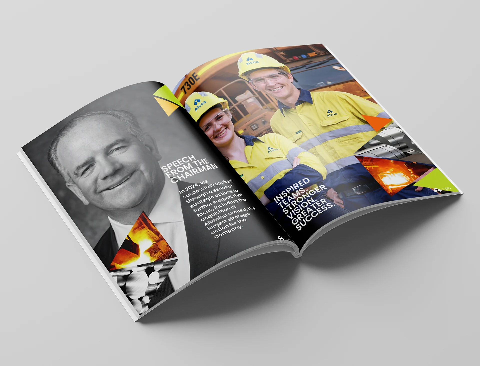 Corporate brochure content hierarchy and information architecture